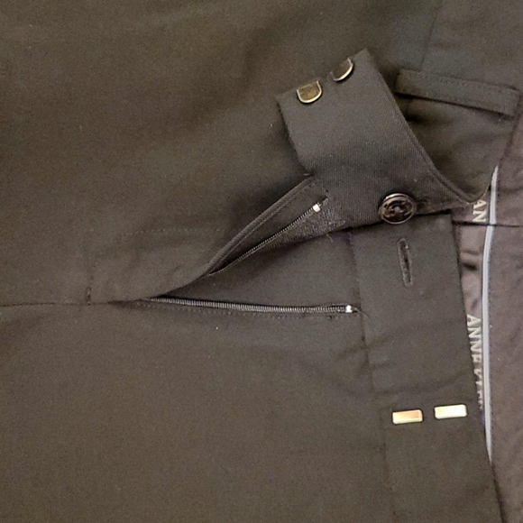 ANNE KLEIN Black Dress Pants/Slacks Size 6P - Picture 4 of 5